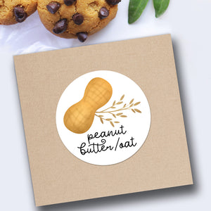 Peanut Butter / Oat (Flavor) - Stickers