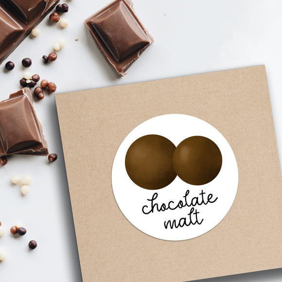 Chocolate Malt (Flavor) - Stickers