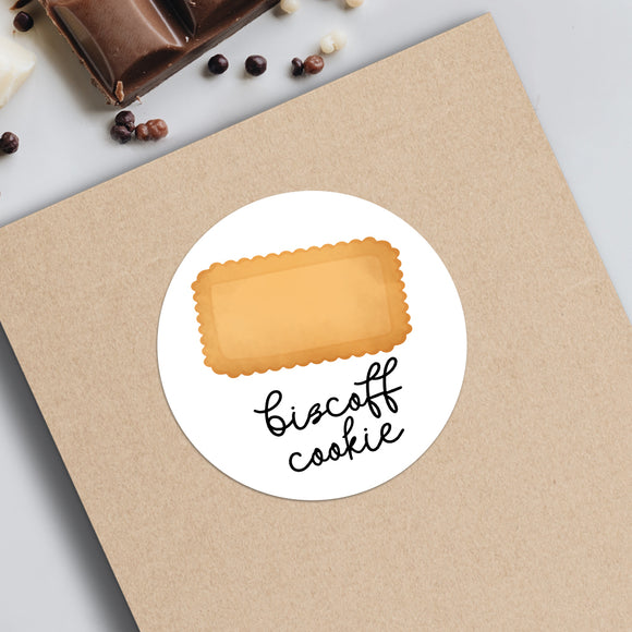 Biscoff Cookie (Flavor) - Stickers