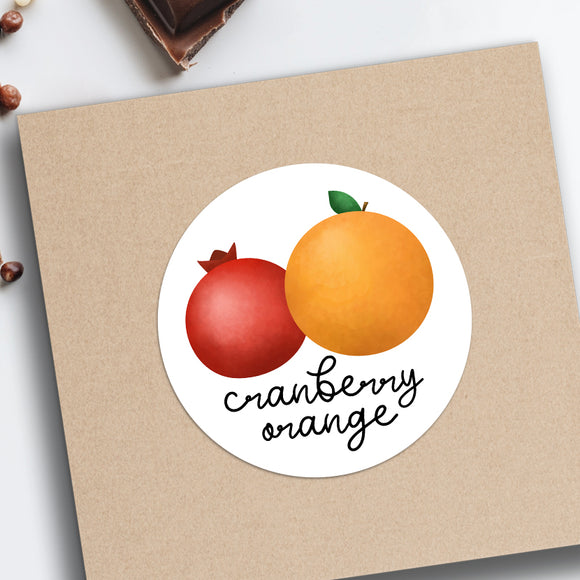 Cranberry Orange (Flavor) - Stickers