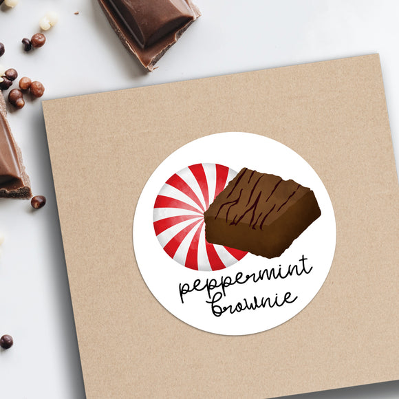 Peppermint Brownie (Flavor) - Stickers