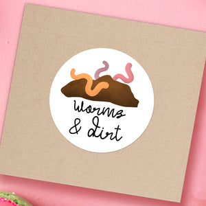 Worms & Dirt (Flavor) - Stickers