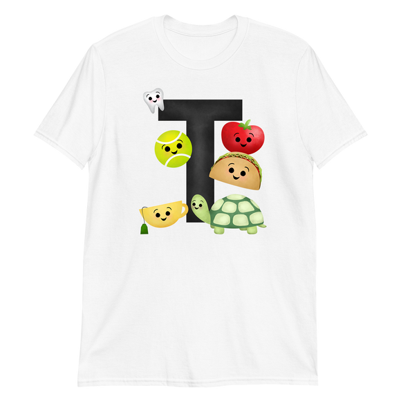 Letter T (Alphabet) - T-Shirt