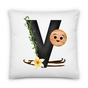 Letter V (Alphabet) - Pillow