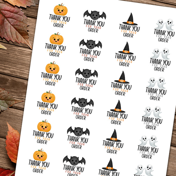 Thank You For Your Order (Halloween Mix) - Stickers