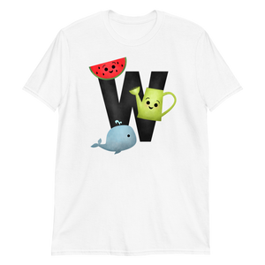 Letter W (Alphabet) - T-Shirt