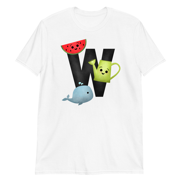 Letter W (Alphabet) - T-Shirt