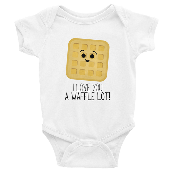 I Love You A Waffle Lot - Baby Bodysuit