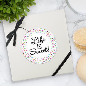 Life Is Sweet (Sprinkles) - Stickers