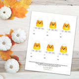 I Love Corny Puns (Candy Corn) - Print At Home Gift Tags