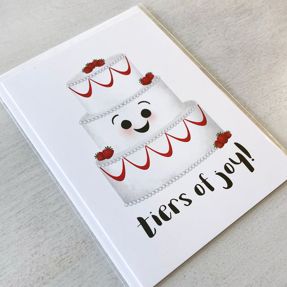 Tiers Of Joy - Ready To Ship Card