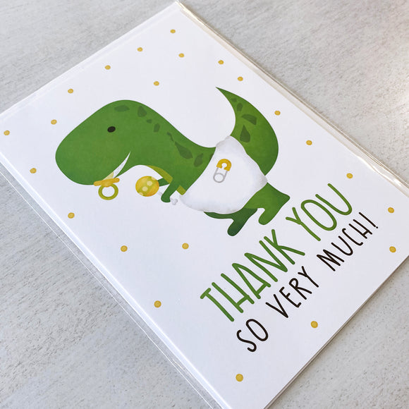Thank You (Baby Dinosaur) - Ready To Ship Card