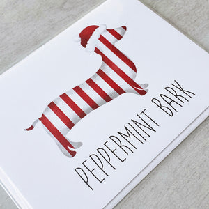 Peppermint Bark - Ready To Ship Card