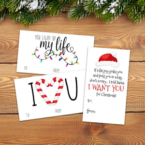 Christmas (Love) - Print At Home Gift Tags