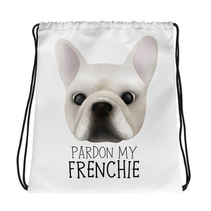 Pardon My Frenchie - Drawstring Bag