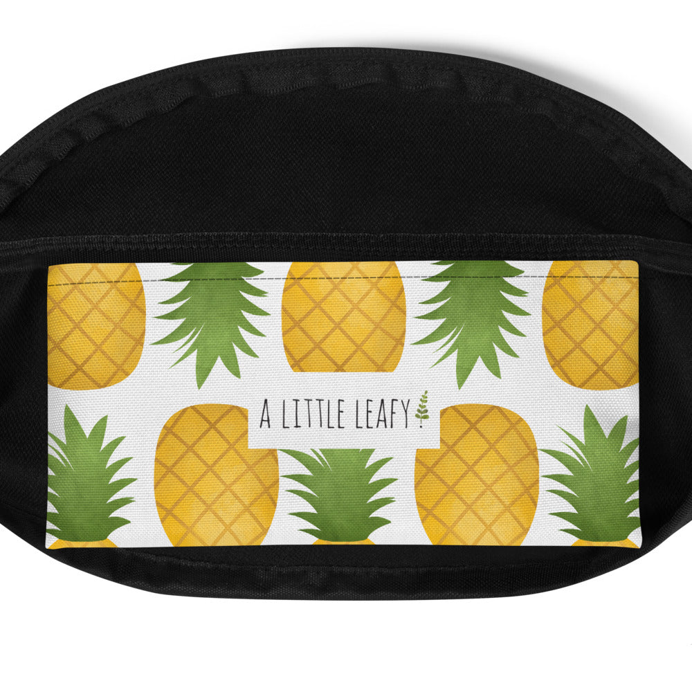 Pineapple Pattern Fanny Pack A Little Leafy