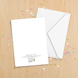 Go Shawty It's Sherbert Day - Print At Home Card