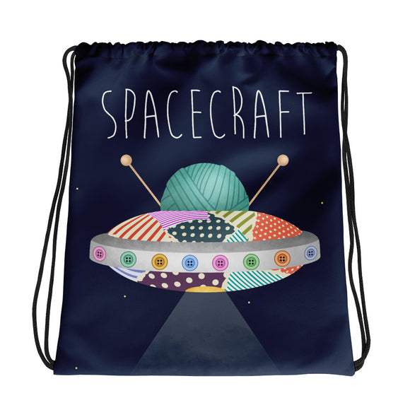 Spacecraft - Drawstring Bag