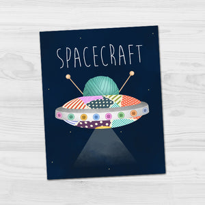 Spacecraft - Print At Home Wall Art