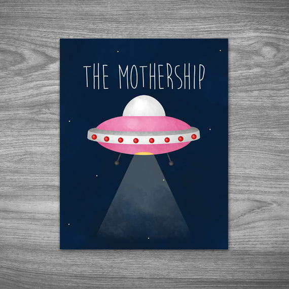 The Mothership - Print At Home Wall Art