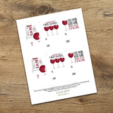 Wine - Print At Home Gift Tags