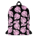 Monstera Leaf Pattern - Backpack