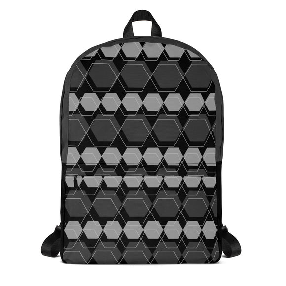 Hexagon Pattern - Backpack