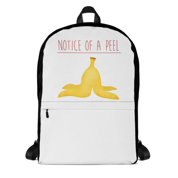 Notice Of A Peel - Backpack