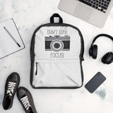 Don't Lose Focus (Camera) - Backpack