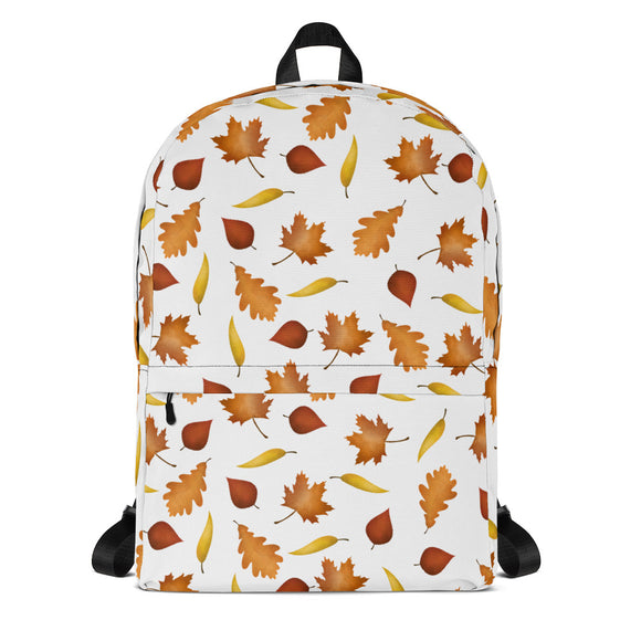 Fall Leaves Pattern - Backpack