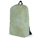 Green Mermaid Tail Pattern - Backpack