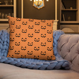 Happy Jack-O-Lantern Pattern - Pillow