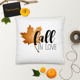 Fall In Love (Autumn Leaf) - Pillow
