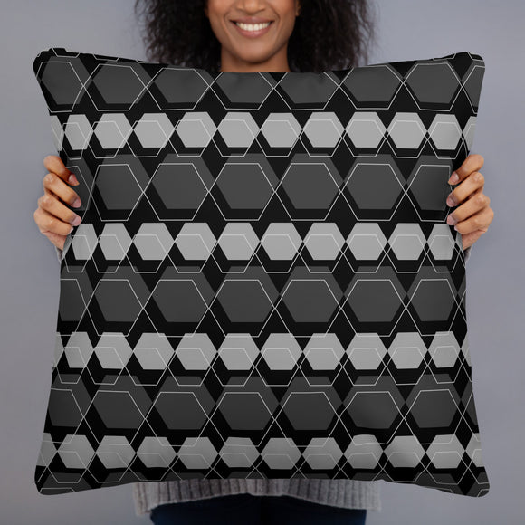 Hexagon Pattern - Pillow