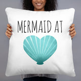 Mermaid At Heart - Pillow