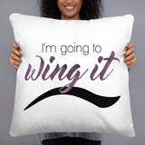 I'm Going To Wing It (Eyeliner) - Pillow