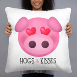 Hogs & Kisses - Pillow