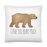 I Love You Beary Much - Pillow
