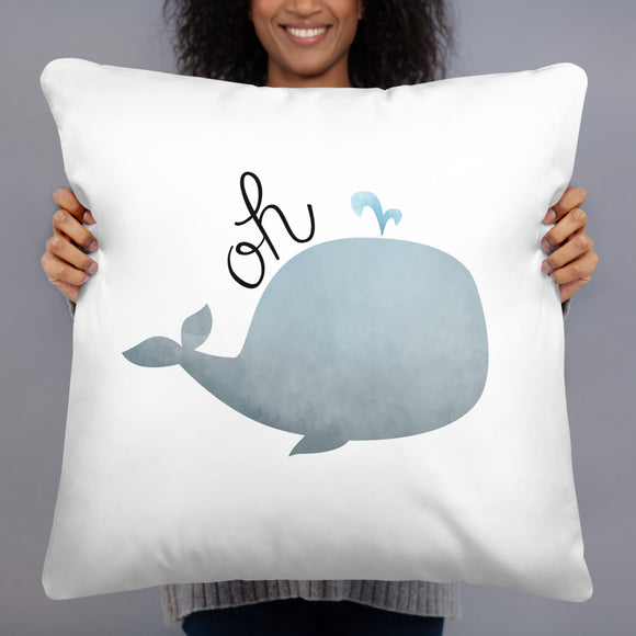Oh Whale - Pillow