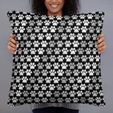 Paw Prints Pattern - Pillow