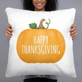 Happy Thanksgiving (Pumpkin) - Pillow