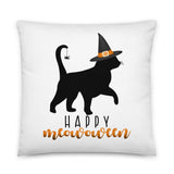 Happy Meowoween (Cat) - Pillow