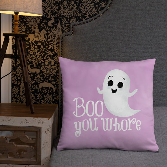 Boo You Whore (Ghost) - Pillow