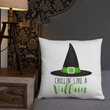 Chillin' Like A Villain (Witch Hat) - Pillow