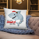 Have A Holly Jawly Christmas (Shark) - Pillow