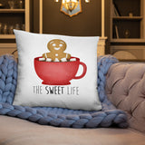 The Sweet Life (Gingerbread & Hot Cocoa) - Pillow