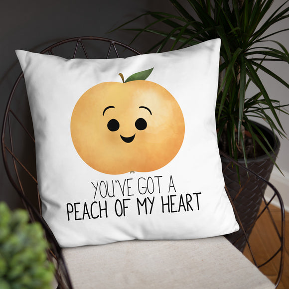 You've Got A Peach Of My Heart - Pillow