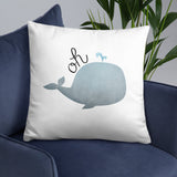 Oh Whale - Pillow