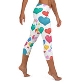 Hearts Pattern - Leggings