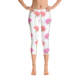 Carnation Flower Pattern - Leggings